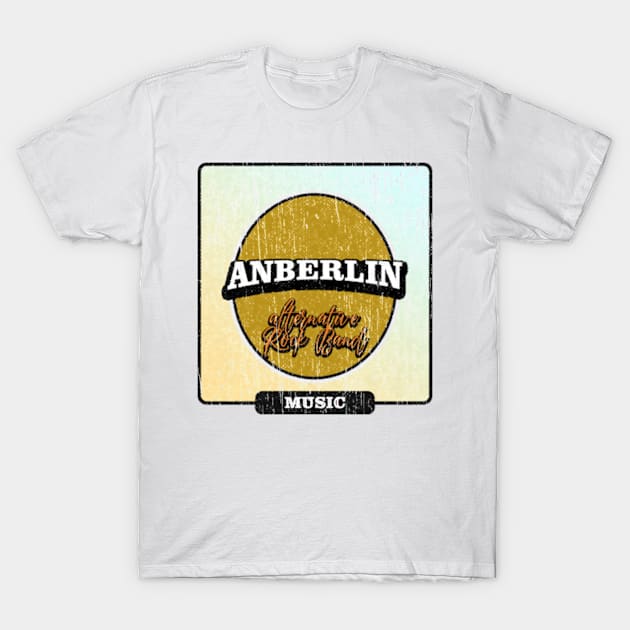 ArtDrawing - Anberlin alternat T-Shirt by Rohimydesignsoncolor